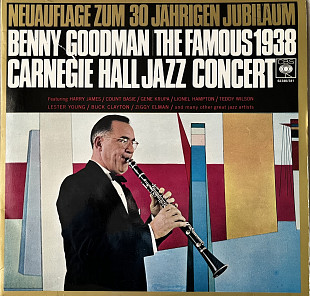 Benny Goodman – The Famous 1938 Carnegie Hall Jazz Concert (2 LP, GF)