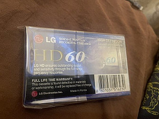 Аудиокассета LG-HD60, 1995 , коллекционное состояние