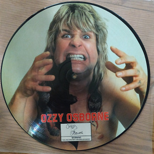 Ozzy Osbourne Interview Picture Disc UK first press lp vinyl