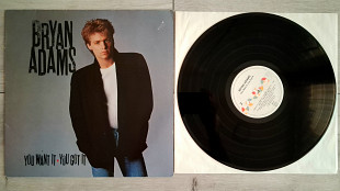 BRYAN ADAMS YOU WANT IT , YOU GOT IT ( A&M 393 154-1 S1/S2 ) 1981 HOLL