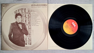 LEONARD COHEN GREATEST HITS ( CBS 69161 A1/B1 ) G/F 1975 HOLL