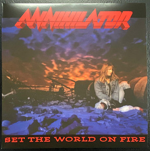 Annihilator ‎– Set The World On Fire, vinyl