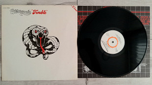 WHITESNAKE ( DEEP PURPLE ) TROUBLE ( SUNBURST /EMI 1A038-1575061 A/1Y//B/1Y ) REISSUE FAME 197