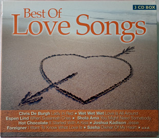 VARIOUS Best Of Love Songs 3CD Germany