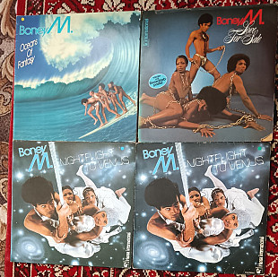 4LP Boney M, GEMA, ORIGINALS!