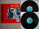 ROSE TATTOO ANGRY METAL 2 LP ( REPERTOIRE RR - 2010 DL ) 1989 GERMANY