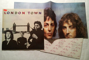 Wings 78 "London Town" OIS +Giga Poster, Germany MINT