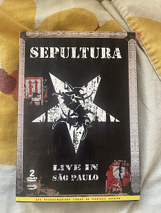 Продам DVD Sepultura - Live in Sao Paulo 2dvd