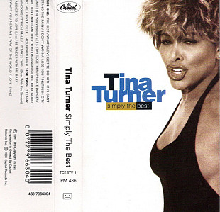 TINA TURNER «Simply The Best» Dolby B NR ℗1991
