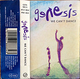 GENESIS «We Can't Dance» Dolby B NR CrO2 ℗1991
