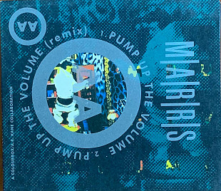 M|A|R|R|S – «Pump Up The Volume» Single, Digipak