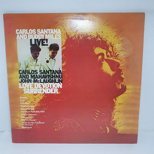 Carlos Santana And Buddy Miles And Mahavishnu... – Live! / Love Devotion 2LP 12" (Прайс 48856)