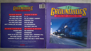 THE GROUNDHOGS MOVING FAST - STANDING STILL 2 LP ( RAW POWER RAWLPO 21 A1/B1/C1/DA ) G/F 1986 ENGL