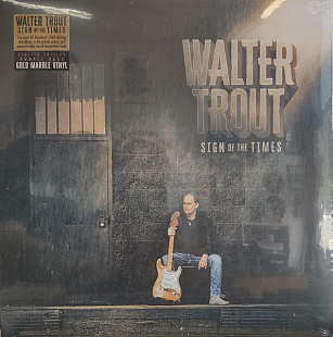 WALTER TROUT – Sign Of The Times - Gold Marble Vinyl ‘2025 Provogue EU - Limited Edition - NEW