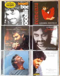 Andrea Bocelli - 5+1 дисков одним лотом. 550гр.