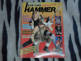 Metal Hammer 1985 Germany (iron Maiden.WASP.Metallica.Accept)