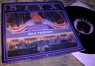 STYX PARADISE THEATRE 1980 A&M Holland VG + / ~ NM