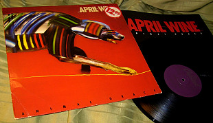 APRIL WINE ANIMAL GRACE 1984 EX + / ~ NM