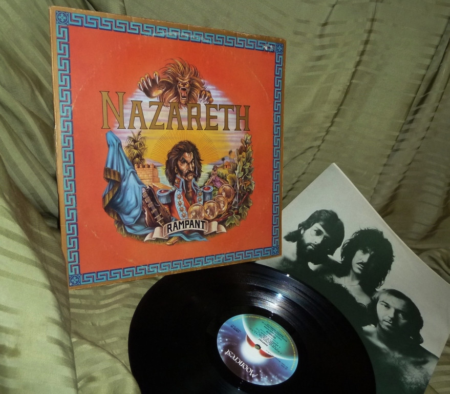 Rampant nazareth. Nazareth Rampant 1974. Назарет 1974. Назарет обложка Рампант. Nazareth 1974 Rampant обложка альбома.