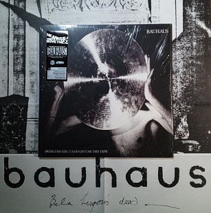 Bauhaus - Press The Eject And Give Me The Tape RE '2018 + Poster