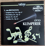 CD Otto Klemperer "L. van Beethoven Symphony no. 5, Prometheus, Egmont, Coriolan", Holland, 1988 год