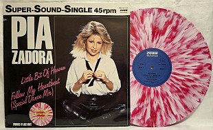 Pia Zadora - Little Bit Of Heaven - 1985. (EP). 12. Coloured Vinyl. Пластинка. Germany