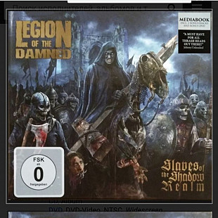 CD+DVD Legion Of The Damned - Slaves of the Shadow Realm