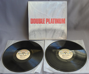 Kiss Double Platinum LP USA 1978 2 пластинки NM/EX repress 1985 in shrink