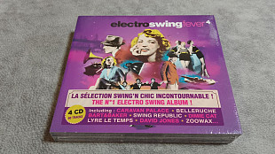 Новый фирменный 4 cd бокс-сет электросвинга