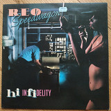 REO Speedwagon Hi Infidelity UK first press lp vinyl