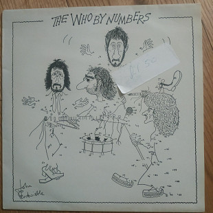 The Who By Numbers UK press lp vinyl