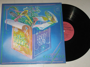 Пластинка С НОВЫМ ГОДОМ! Ротару, Пугачева, Намин, Ибрагимов, Леонтьев, Кобзон, Мартынов (ламинат) Nm