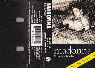 MADONNA «Like A Virgin» Dolby B ℗1985