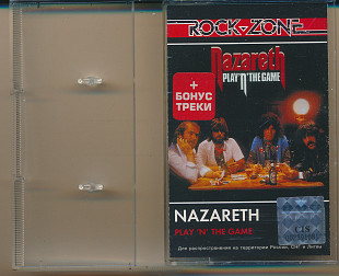 Nazareth Play'n' The Game 1976 2002 Russia Cassette Кассета