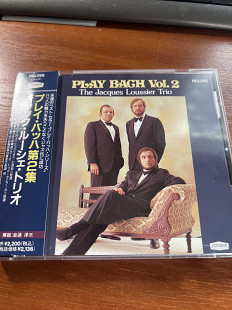 The Jacques Loussier Trio* – Play Bach Vol. 2 Japan NM