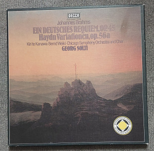 2LP, Johannes Brahms – Ein Deutsches Requiem, Op. 45 / Haydn Variationen, Op. 56a