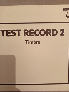 Various – Test Record 2 (Timbre)