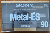 Аудіокасета SONY Metal-ES 90