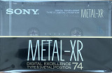 Аудіокасета SONY Metal-XR 74