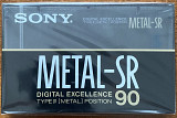 Аудіокасета SONY Metal-SR 90