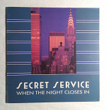 Secret Service 85 "When The Night Closes In" Sweden, Vinyl Nm