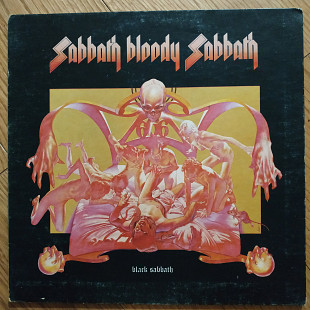 Black Sabbath Sabbath Bloody Sabbath UK first press lp vinyl