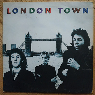 Wings London Town UK first press lp vinyl paul McCartney