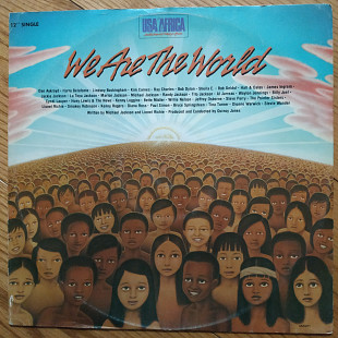 We Are The World USA for Africa UK first press vinyl