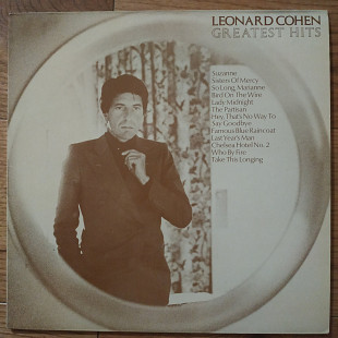 Leonard Cohen Greatest Hits UK press lp vinyl
