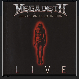 CD Megadeth ‎– Countdown To Extinction Live