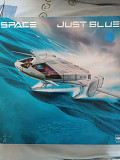 Space just blue
