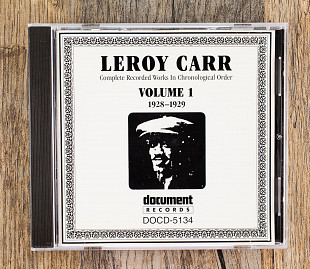 Leroy Carr - Complete Recorded Works In Chronological Order Volume 1 (1928-1929) (Austria)