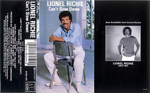 LIONEL RICHIE «Can't Slow Down» Dolby System ℗1983
