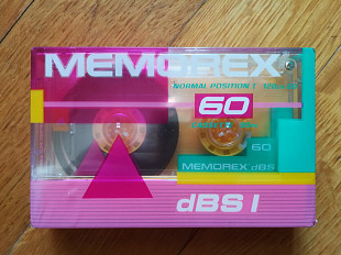 Аудіокасета запечатана Memorex-60